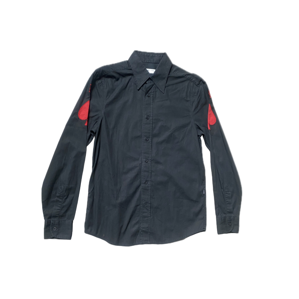 Moschino Jeans “King Spade” Button-up Top