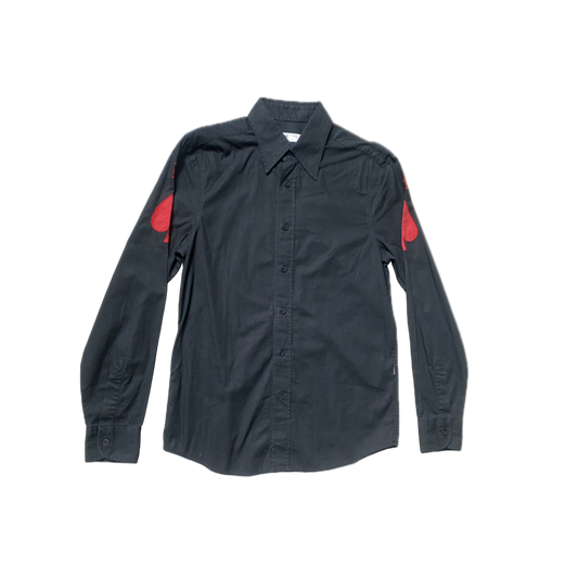 Moschino Jeans “King Spade” Button-up Top