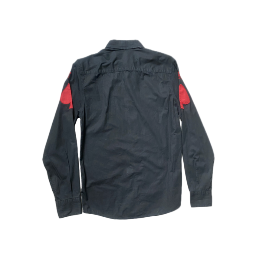 Moschino Jeans “King Spade” Button-up Top