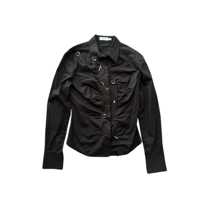 Moschino Jeans ‘Pierced’ Button-up Top