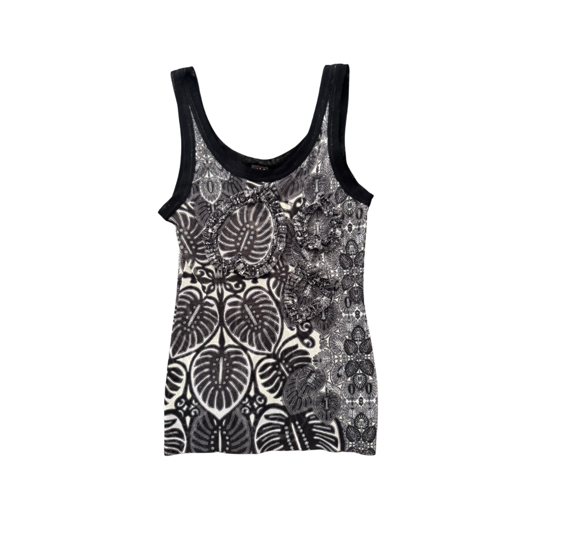 Jean Paul Gaultier Ruffle Tank Top