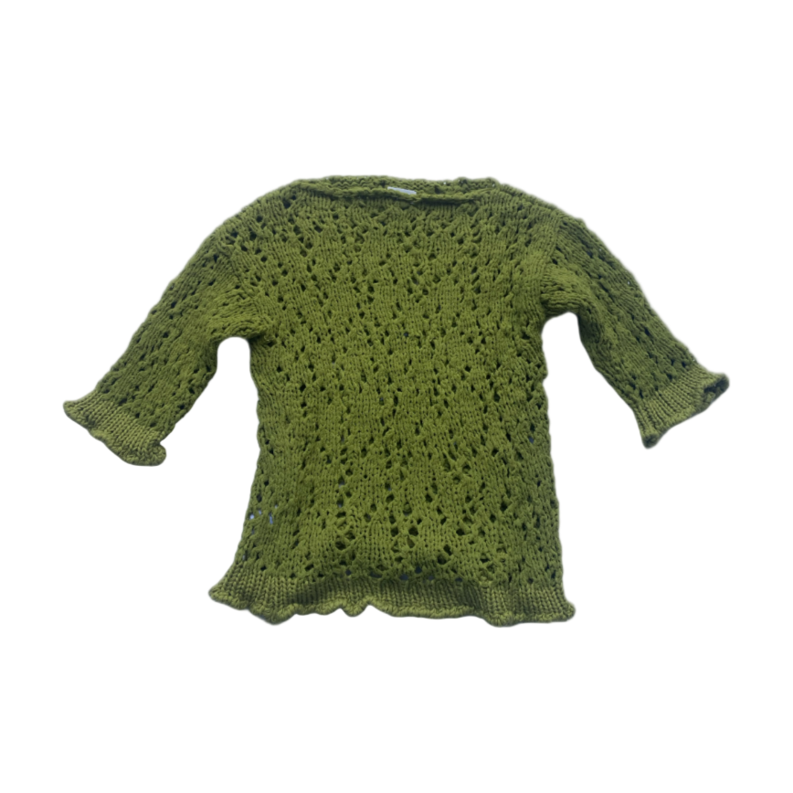 Jean Paul Gaultier Crochet Knit Top