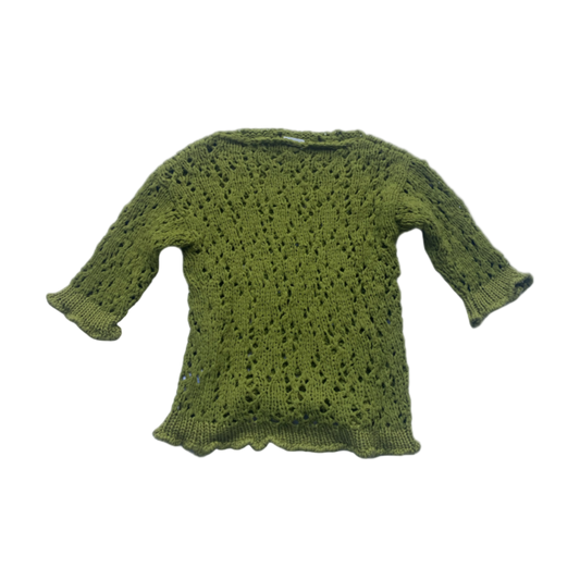 Jean Paul Gaultier Crochet Knit Top