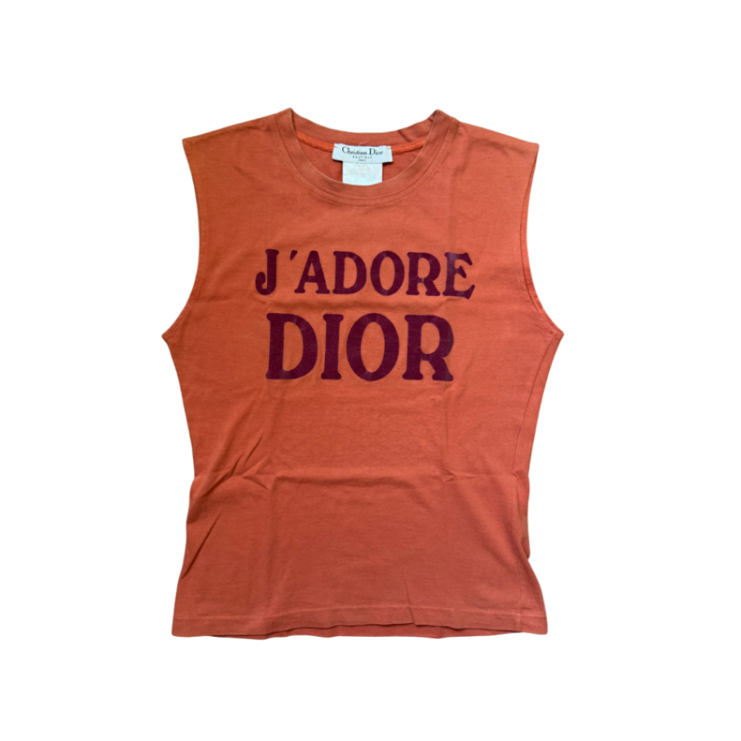 Christian Dior “J’Adore Dior” Tank Top