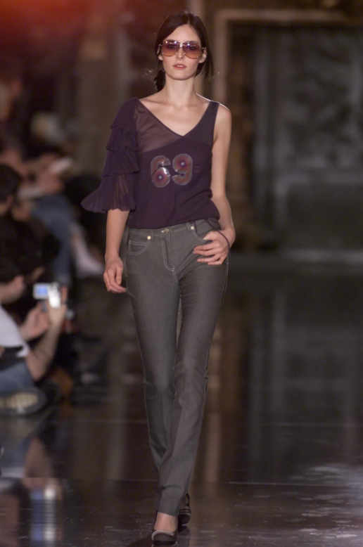 Chloé “69” One Shoulder Top