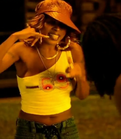 Chloé “69” One Shoulder Top