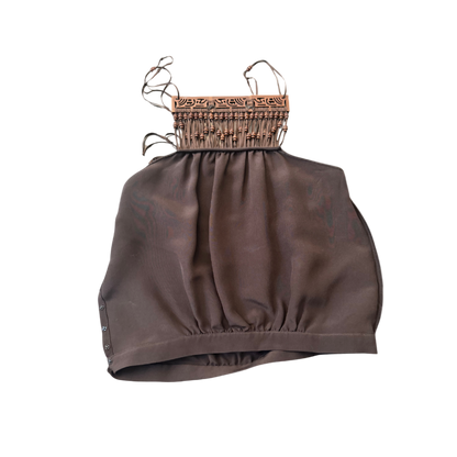 Chloé Beaded Halter Top