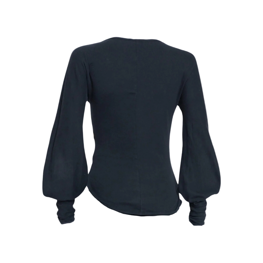 Chloé “Rose” Long Sleeve Varsity Top