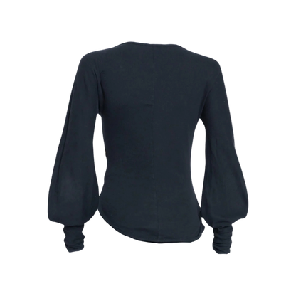 Chloé “Rose” Long Sleeve Varsity Top