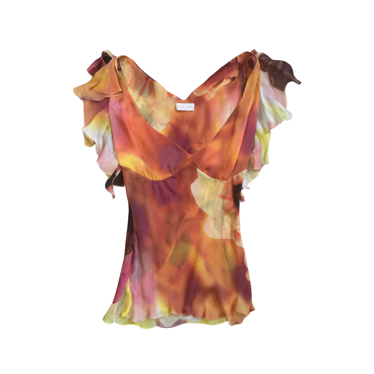 Roberto Cavalli Floral Top