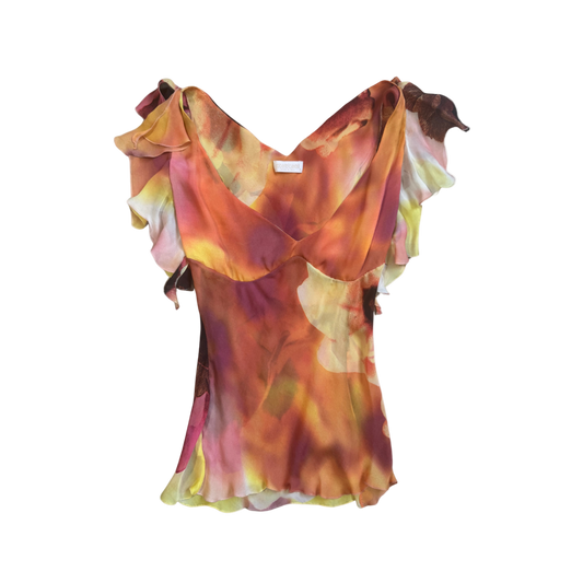 Roberto Cavalli Floral Top