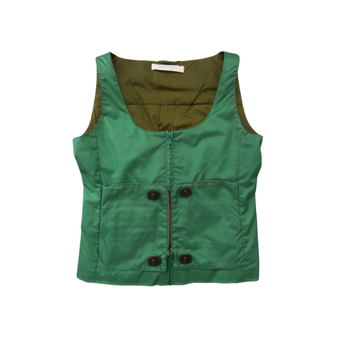 Miu Miu ‘Hidden Pockets’ Technical Vest