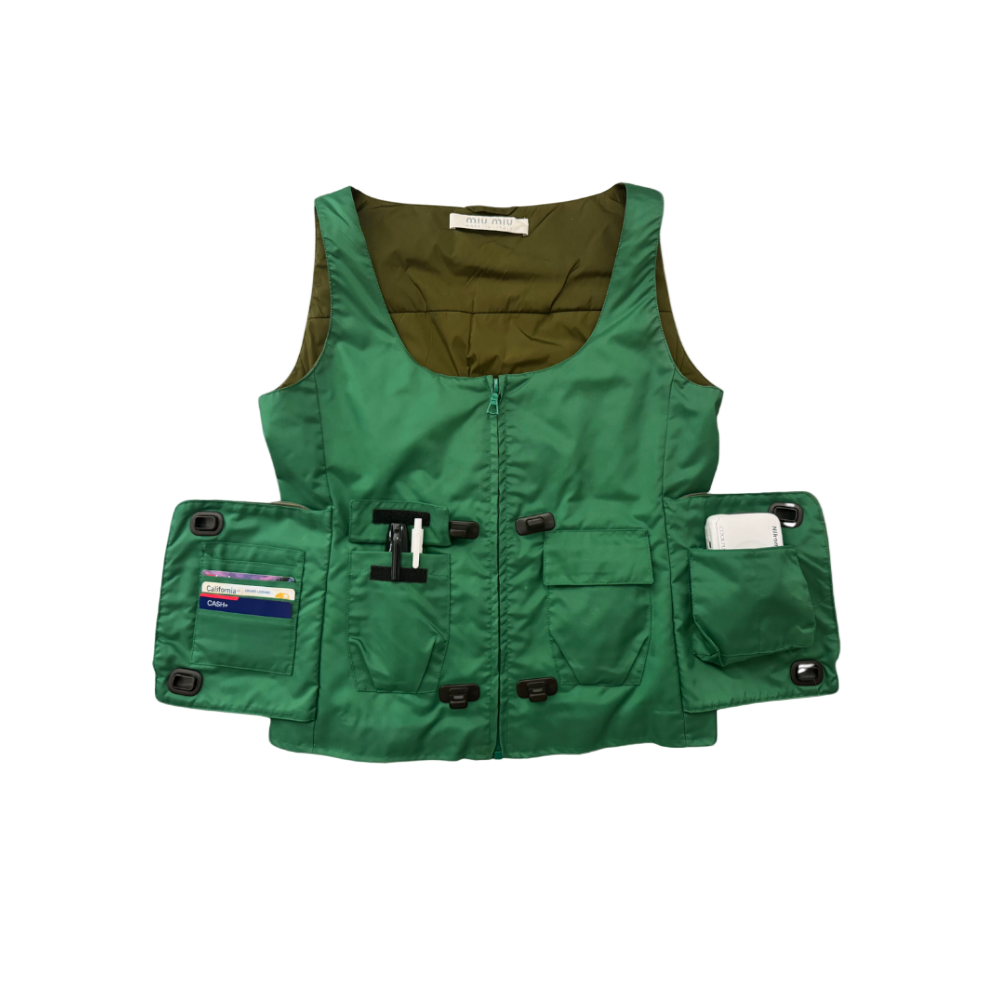 Miu Miu ‘Hidden Pockets’ Technical Vest