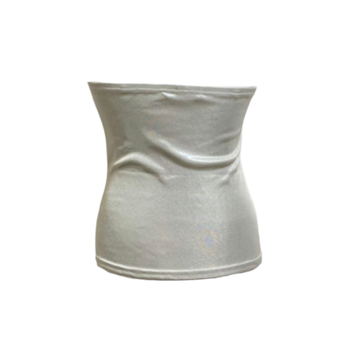 Vivienne Tam Silver Tube Top
