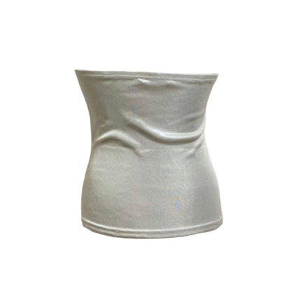 Vivienne Tam Silver Tube Top
