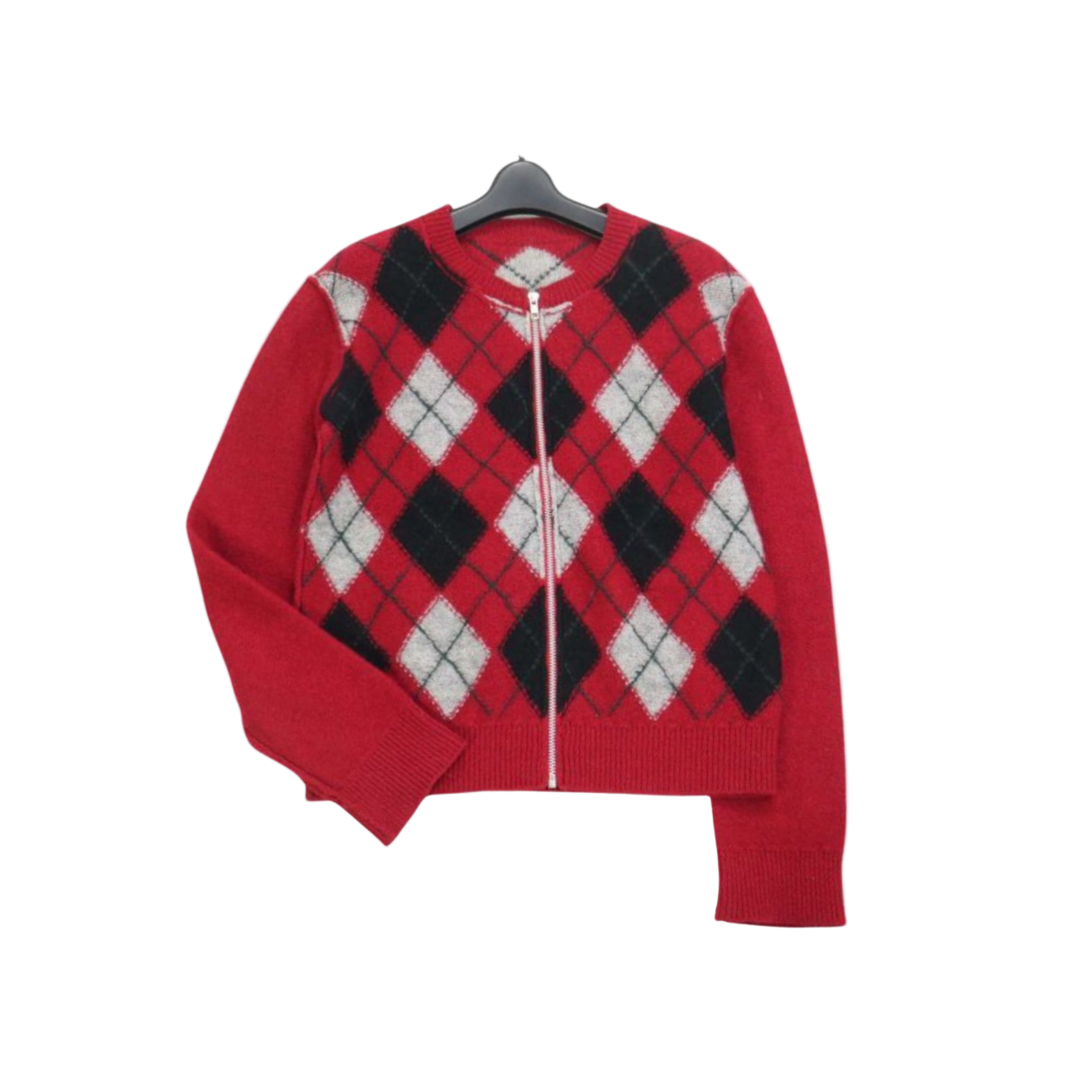 Comme des Garçons Argyle Zip Up