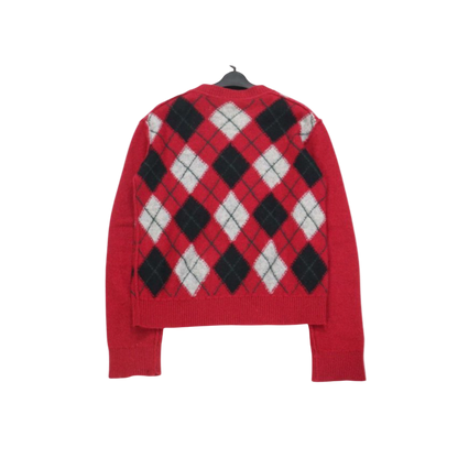 Comme des Garçons Argyle Zip Up