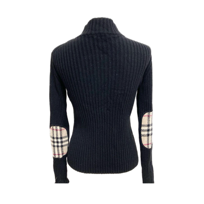 Burberry Zip Up Sweater