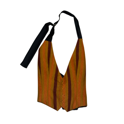 Tracy Feith Striped Wool Vest