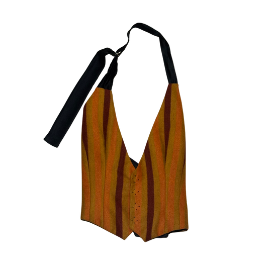 Tracy Feith Striped Wool Vest