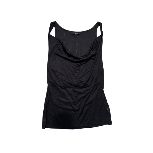 Gucci Navy Cowl Neck Tank Top