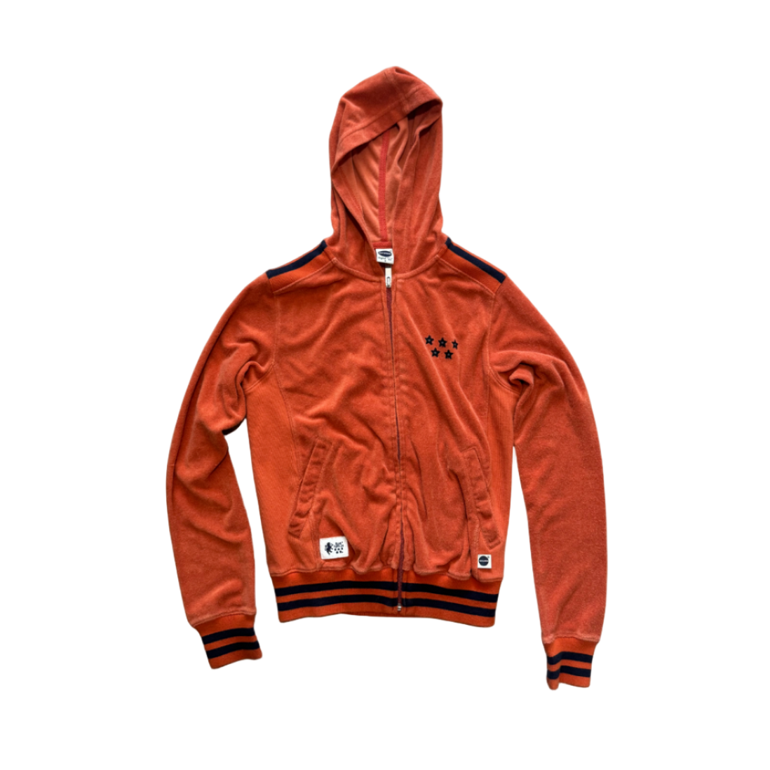 Blue Marlin “Habana” Orange Zip-Up