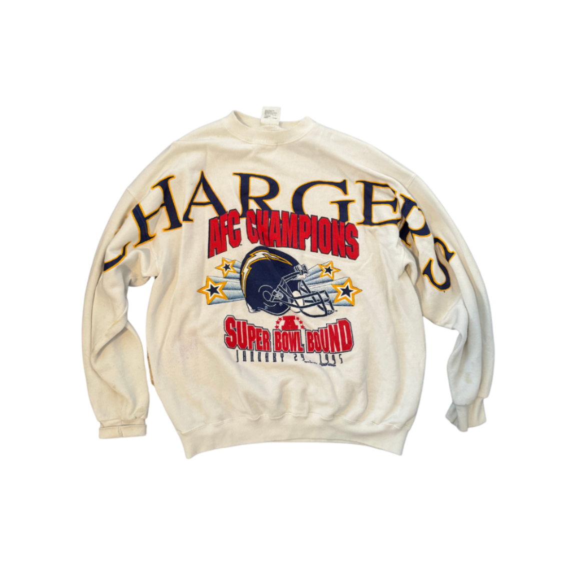 Vintage Chargers Crewneck Sweatshirt