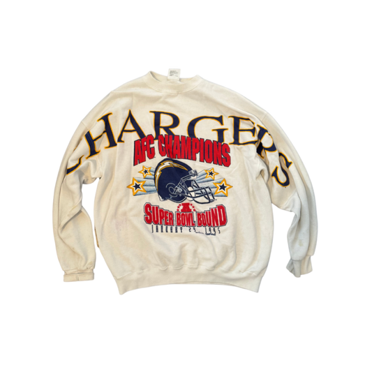 Vintage Chargers Crewneck Sweatshirt