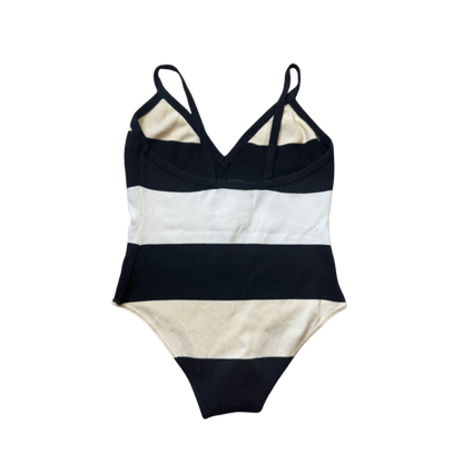 Chanel Striped Knit Bodysuit