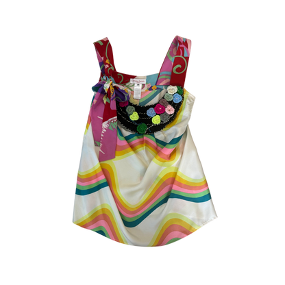 Christian Lacroix Crochet Detailed Top