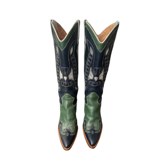 Dolce & Gabbana Stiletto Cowboy Boots