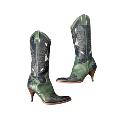 Dolce & Gabbana Stiletto Cowboy Boots