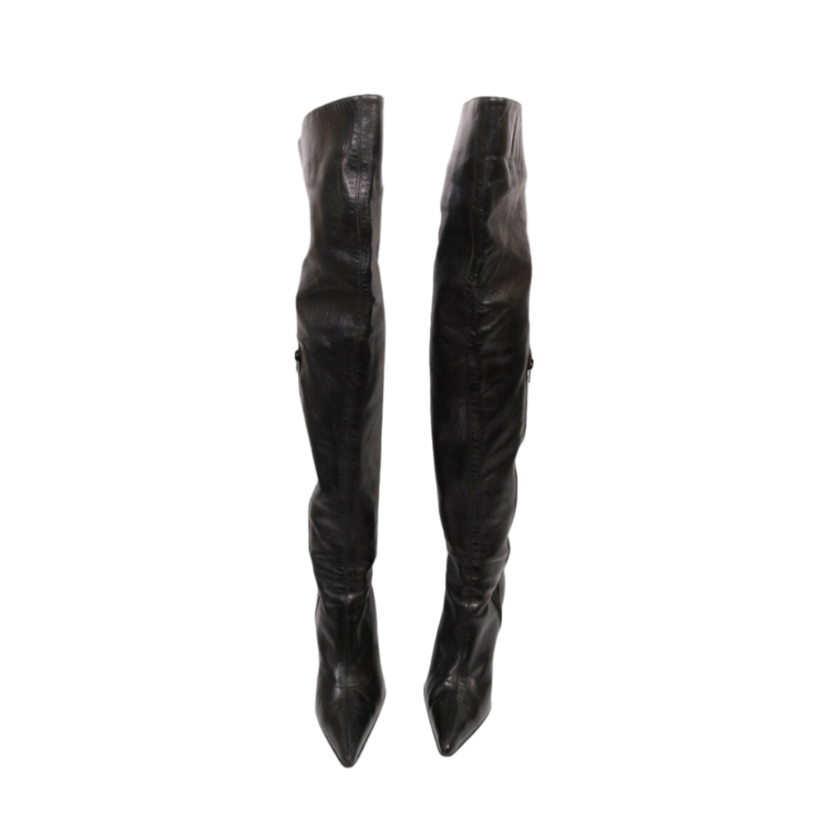 Dolce & Gabbana Thigh High Leather Boots