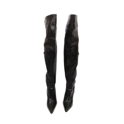 Dolce & Gabbana Thigh High Leather Boots