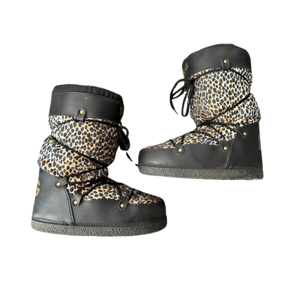 Dolce & Gabbana Junior Cheetah Moon Boots