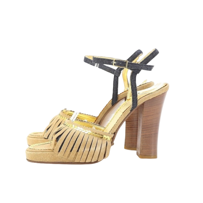 Dolce & Gabbana Fringe Sandals