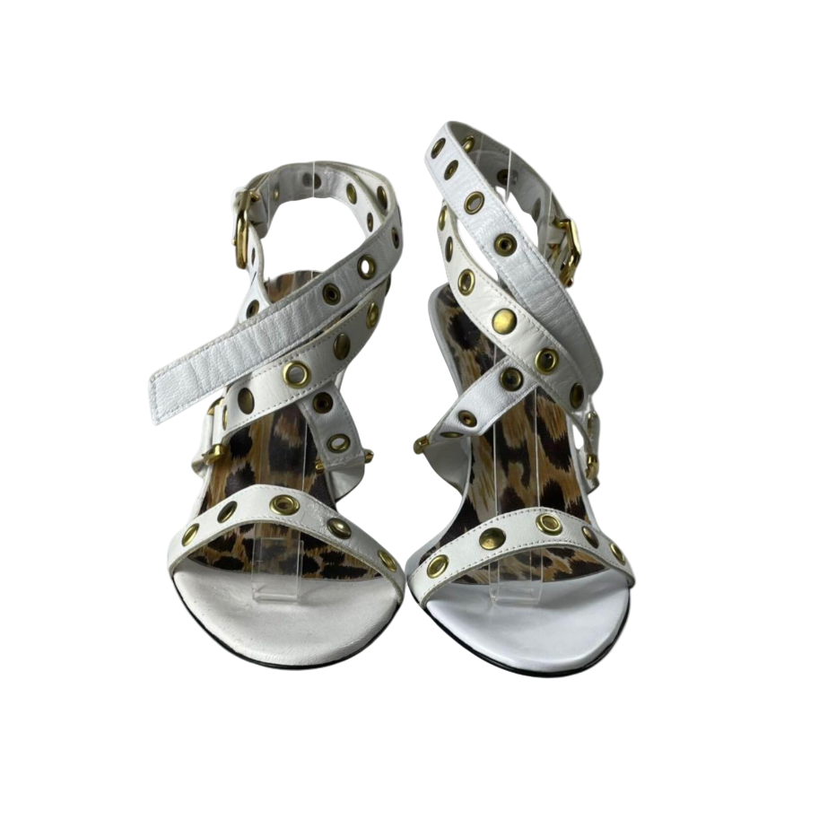 Dolce & Gabbana Studded Leather Sandals