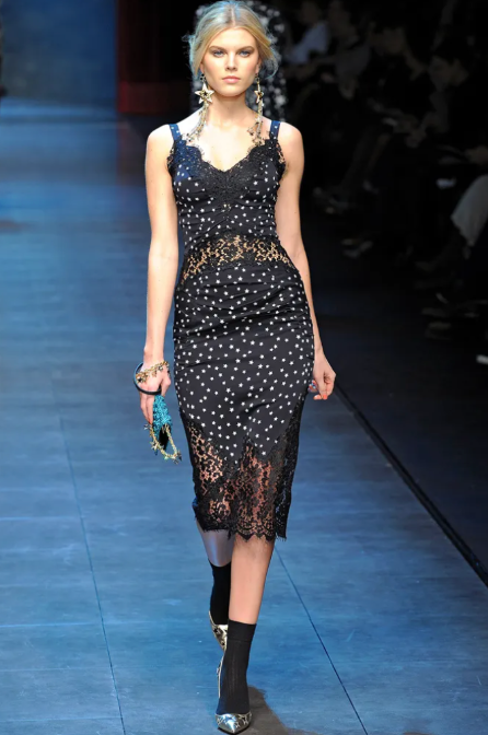 Dolce & Gabbana Gold Star Pumps