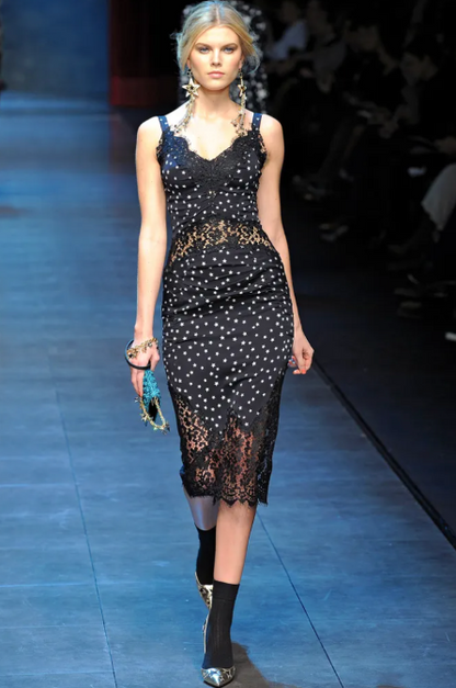 Dolce & Gabbana Gold Star Pumps