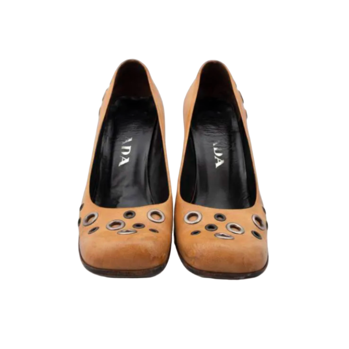Prada Grommet Heels
