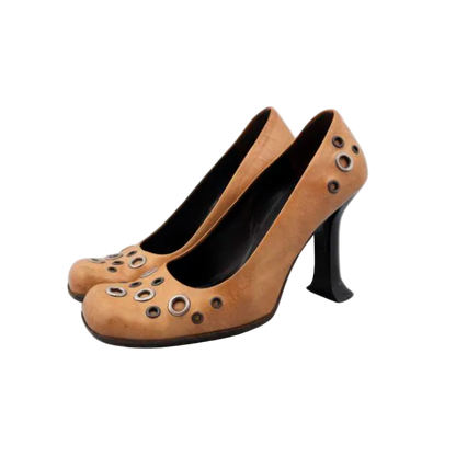 Prada Grommet Heels