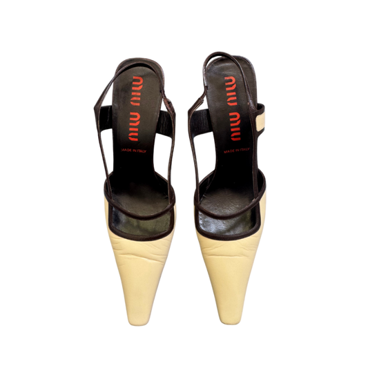 Miu Miu Slingback Heels
