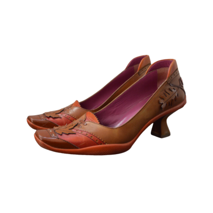 Prada Leaf Heels