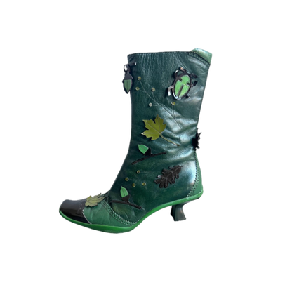 Prada Leaf and Beetle Boots
