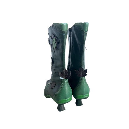 Prada Leaf and Beetle Boots
