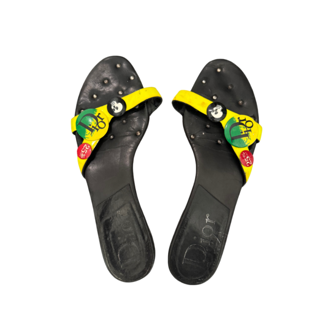 Christian Dior ‘Victim’ Sandal Flats