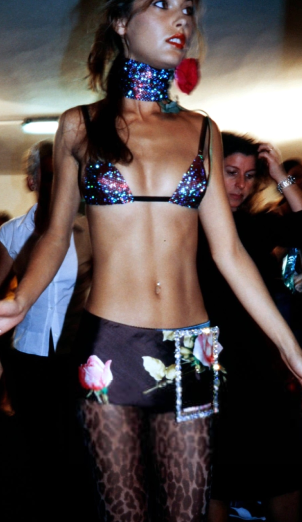 Dolce & Gabbana Rose Button-Up Top