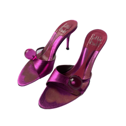 Rodolphe Menudier Pink Bubble Heels