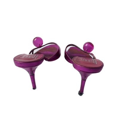 Rodolphe Menudier Pink Bubble Heels