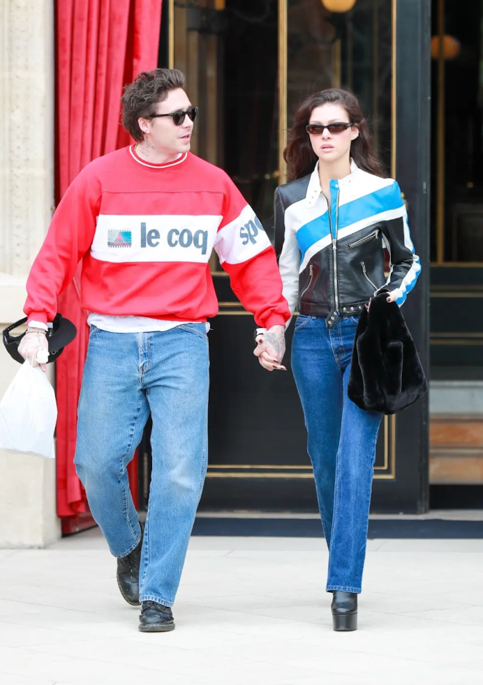 Dolce & Gabbana Blue Leather Jacket